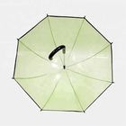 Σαφείς πλαστικές ομπρέλες βροχής υφάσματος σημείου εισόδου, διαφανές αυτοκίνητο ομπρελών θόλων ανοικτό προμηθευτής