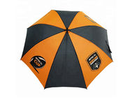 Αδιάβροχο μεγάλο γκολφ μεγάλο λογότυπο συνήθειας ομπρελών Windproof για τις υπαίθριες δραστηριότητες προμηθευτής