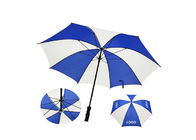 Φορητή εύρωστη ομπρέλα γκολφ, αυτόματη ανοικτή υψηλή διάρκεια ομπρελών γκολφ προμηθευτής
