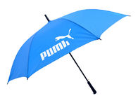 Λαστιχένια ομπρέλα μεγέθους γκολφ λαβών συμπαγής, ομπρέλες γκολφ λογότυπων συνήθειας προμηθευτής