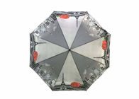 Εύκολος φέρτε τις πτυχές επάνω στην ομπρέλα 21 πίεσης αντίστασης προσαρμοσμένου ίντσες σχεδίου λογότυπων προμηθευτής