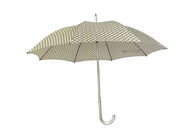 Μαύρη ομπρέλα λαβών πλευρών J μετάλλων, Windproof προσαρμοσμένο ομπρέλες σχέδιο γκολφ προμηθευτής