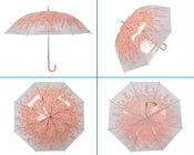 33 σαφών πλαστικών οι ίντσες ομπρελών 97cm βροχής λειτουργούν ομαλά εύκολα προμηθευτής