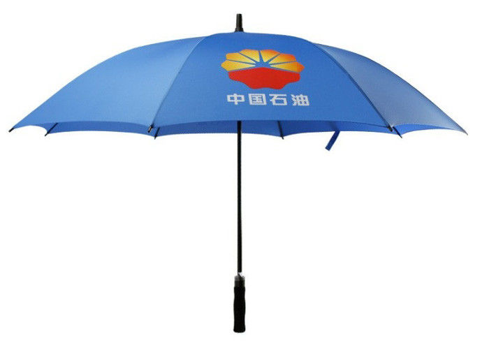 Μπλε Windproof ομπρέλες γκολφ, προωθητικό νερό ομπρελών γκολφ ανθεκτικό προμηθευτής